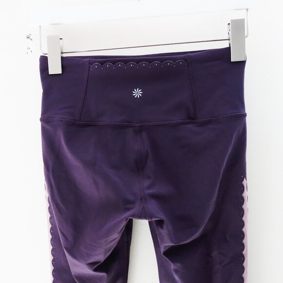 Athleta Elation Scallop Capri Size (XS Petite) Purple - Picture 8 of 13